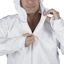 Lade das Bild in den Galerie-Viewer, Schutzanzug TYVEK 400 Dual Finish - Modell TD 127 (Desinfektion & Pflanzenschutz)