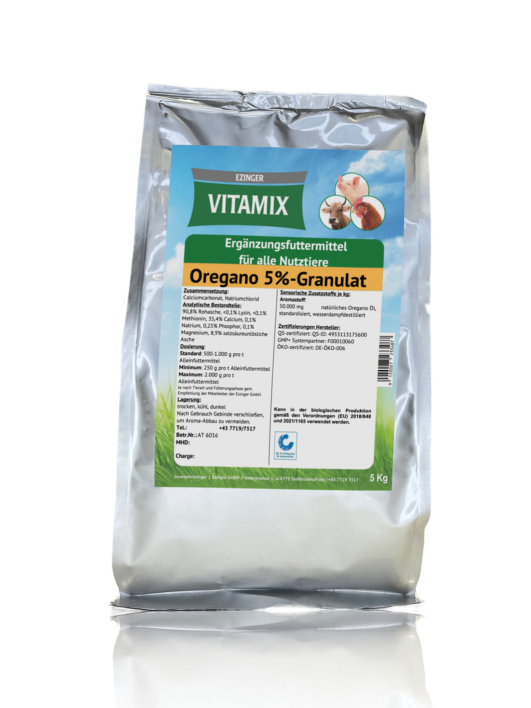 Ezinger Vitamix Oregano 5% Granulat