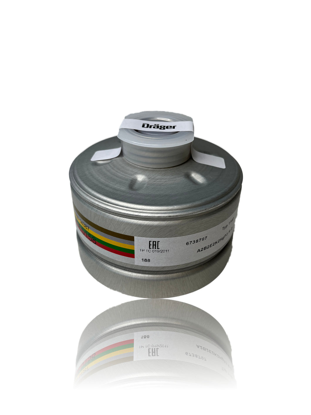 Atemschutz Mehrbereichsfilter A2B2E2K2 Hg-P3 für Dräger X-PLORE 6300